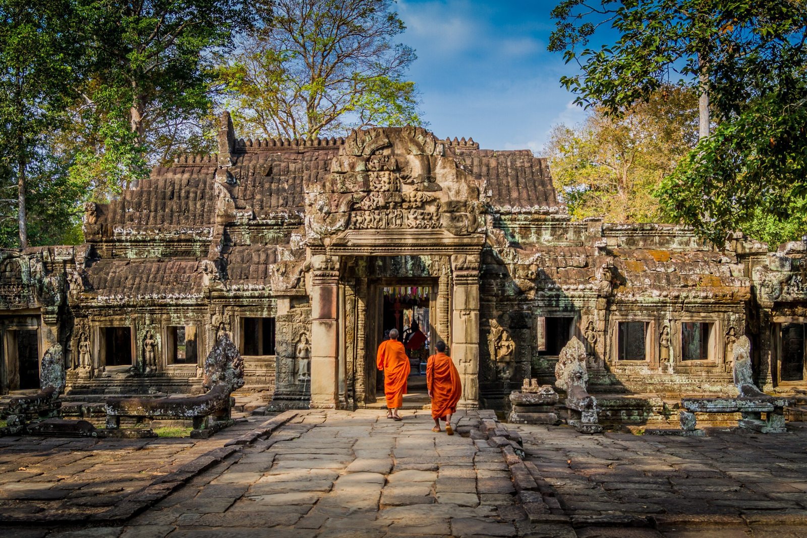 Cambodia — Angkor at sunrise