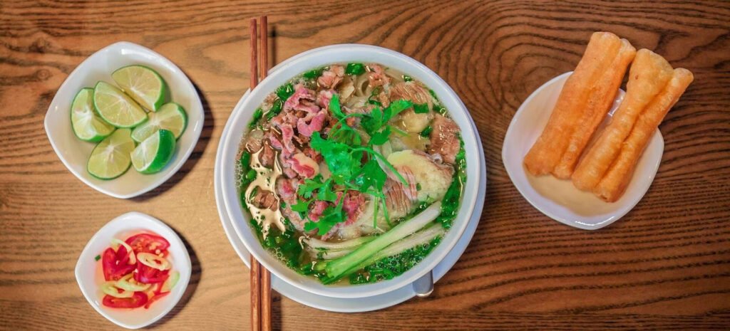 Vietnamese Beef Pho Noodle Soup
