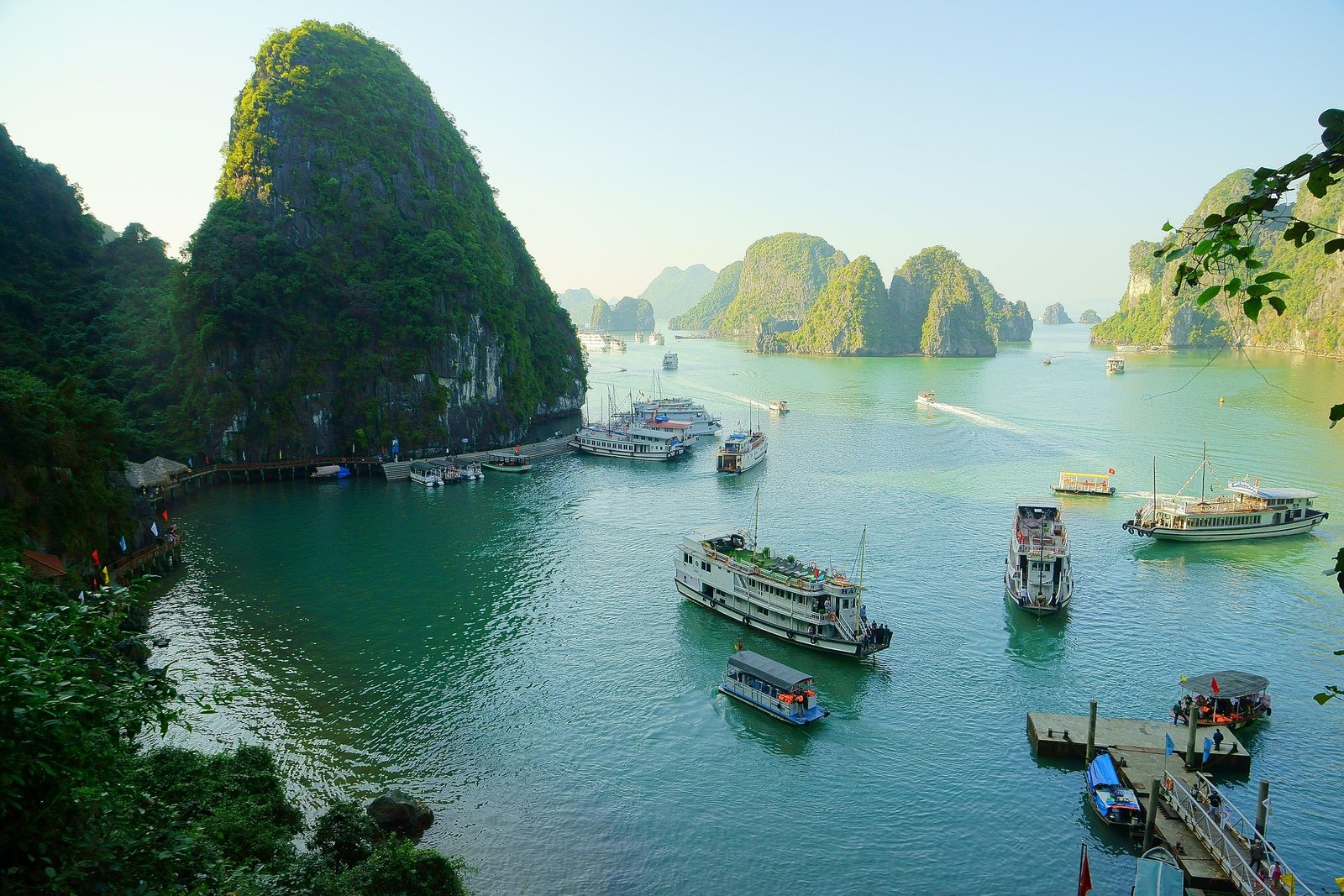Vietnam — Ha Long Bay and vibrant streets