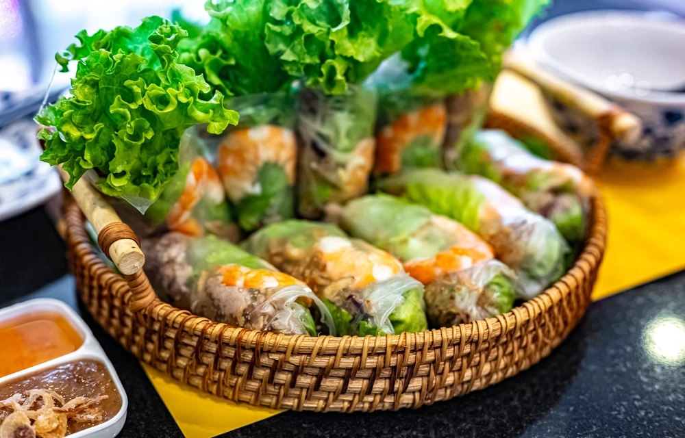 Vietnamese Shrimp Fresh Rolls